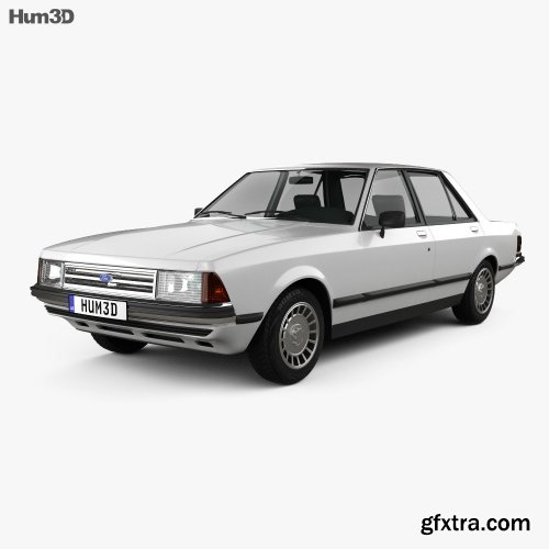 Ford Granada Sedan 1982 3D model