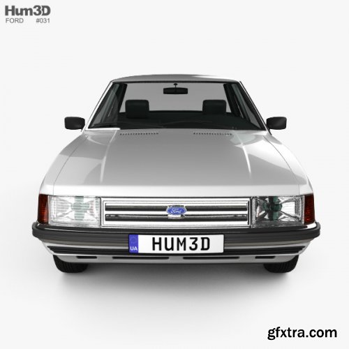 Ford Granada Sedan 1982 3D model