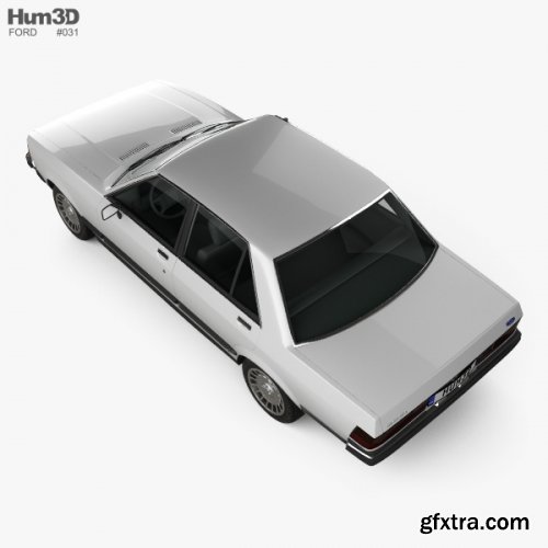 Ford Granada Sedan 1982 3D model