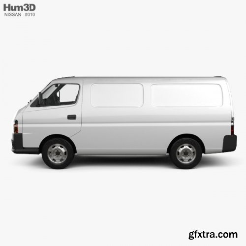 Nissan Urvan Panel Van Low Roof 2011 3D model