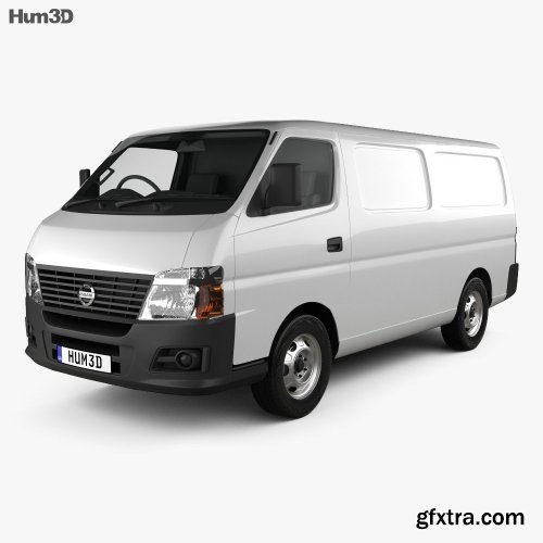 Nissan Urvan Panel Van Low Roof 2011 3D model