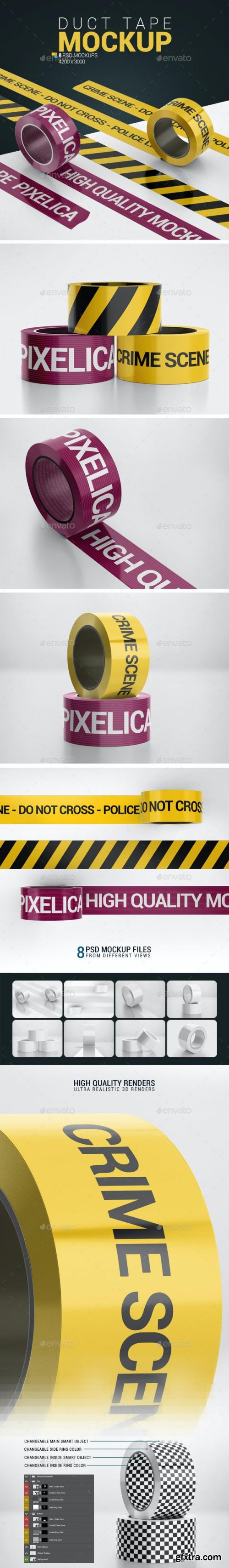 GraphicRiver - Duct Tape Mock-up 24542823