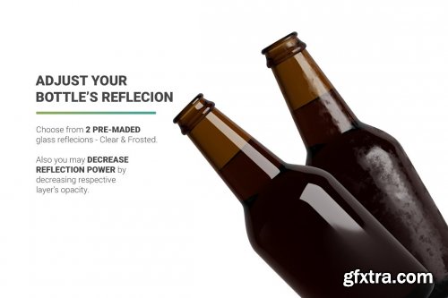 CreativeMarket - Beer Bottle Mockup 5027001