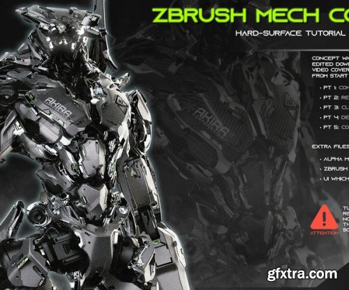 Artstation - Zbrush Mech Concept