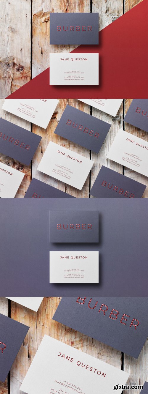 Business card Template & Mock-up #5