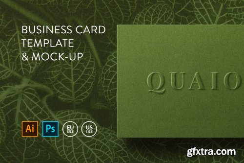 Business card Template & Mock-up #3