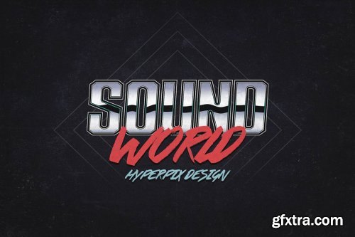 CreativeMarket - 80s Text and Logo Effects Vol.1 3476966