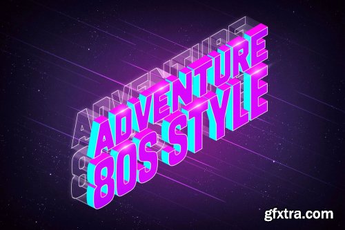 CreativeMarket - 80s Text and Logo Effects Vol.1 3476966