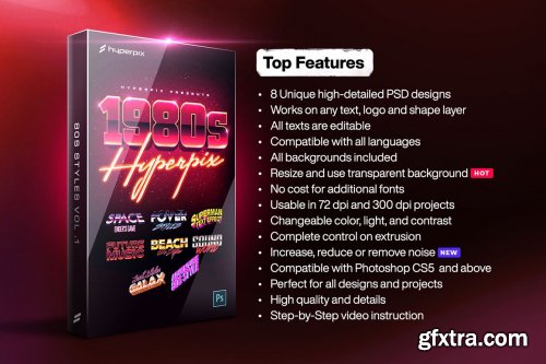 CreativeMarket - 80s Text and Logo Effects Vol.1 3476966