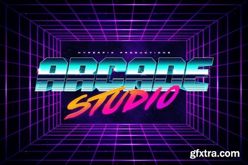 CreativeMarket - 80s Text and Logo Effects Vol.2 3479337