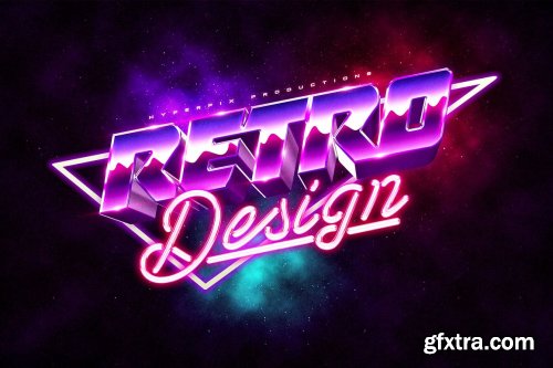 CreativeMarket - 80s Text and Logo Effects Vol.2 3479337