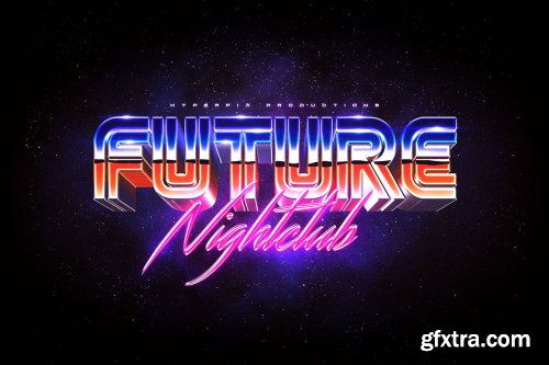 CreativeMarket - 80s Text and Logo Effects Vol.2 3479337