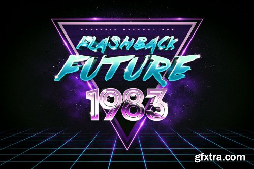 CreativeMarket - 80s Text and Logo Effects Vol.2 3479337