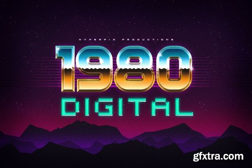 CreativeMarket - 80s Text and Logo Effects Vol.2 3479337