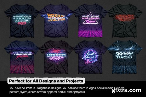 CreativeMarket - 80s Text and Logo Effects Vol.3 3479338