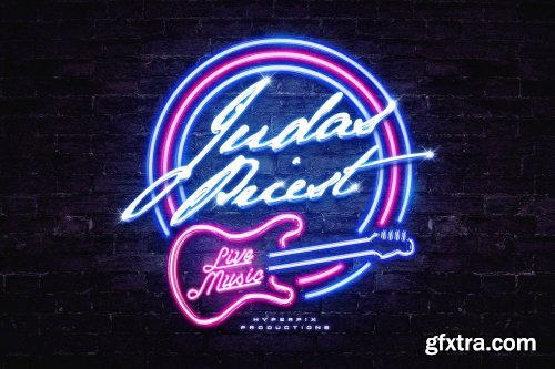 CreativeMarket - 80s Text and Logo Effects Vol.3 3479338