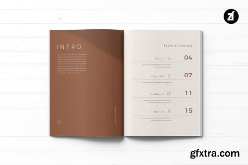 CreativeMarket - Modern neutral multi-purpose book 4981598