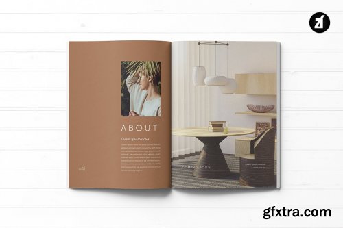 CreativeMarket - Modern neutral multi-purpose book 4981598