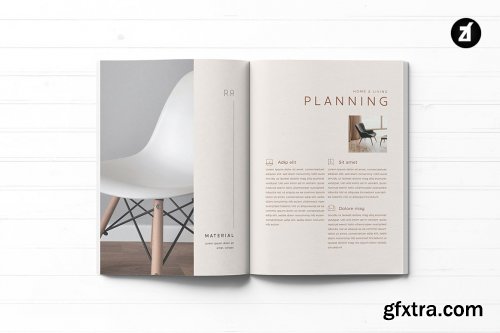 CreativeMarket - Modern neutral multi-purpose book 4981598