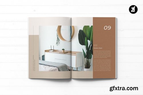 CreativeMarket - Modern neutral multi-purpose book 4981598