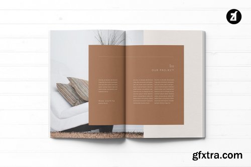 CreativeMarket - Modern neutral multi-purpose book 4981598