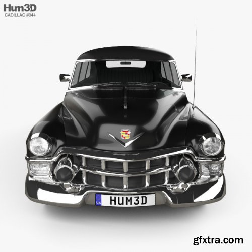 Cadillac 75 sedan 1953 3D model