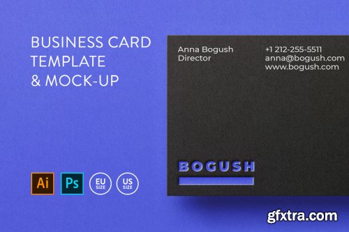 Business card Template & Mock-up #2