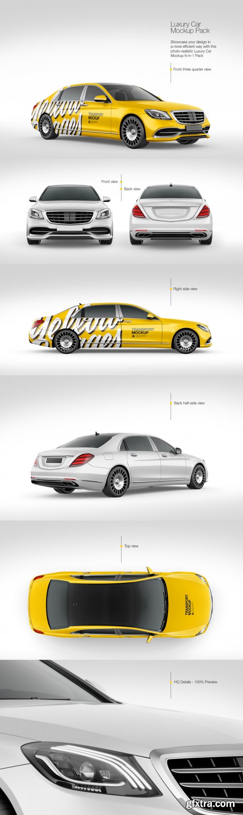 Luxury Car Mockup Pack