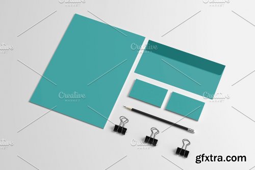 CreativeMarket - Stationery Mockup 4885071