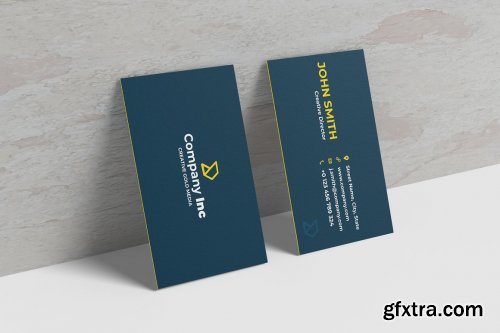 CreativeMarket - Minimalist Business Card Mockup 4924317