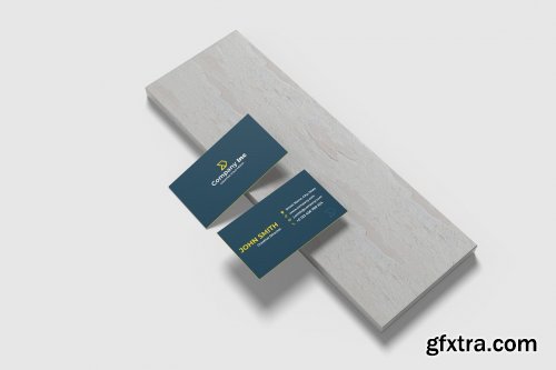 CreativeMarket - Minimalist Business Card Mockup 4924317