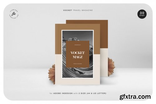 CreativeMarket - Vocket Travel Magazine 5203400