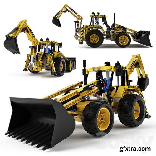 Lego Technic Backhoe Loader