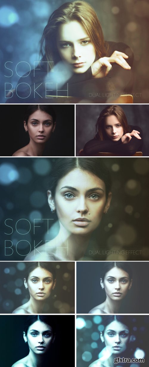 Soft Dual Light Overlay Effect 366536236