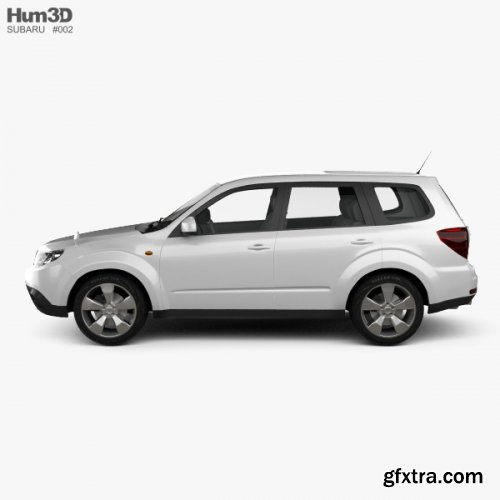 Subaru Forester 2008 3D model