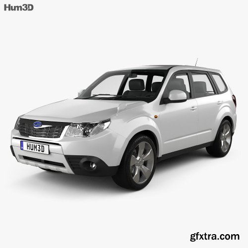 Subaru Forester 2008 3D model