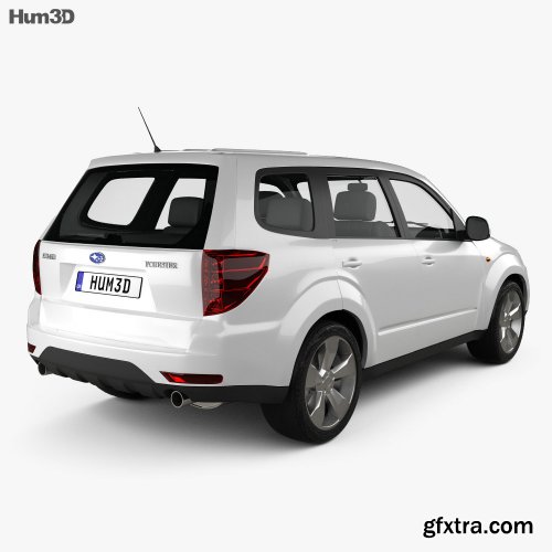 Subaru Forester 2008 3D model