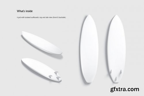 CreativeMarket - Surfboard Mockups Set 5215163