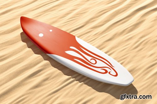 CreativeMarket - Surfboard Mockups Set 5215163