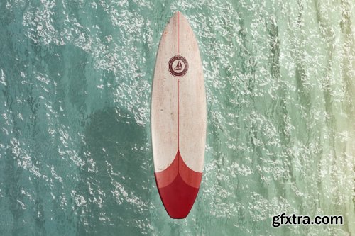 CreativeMarket - Surfboard Mockups Set 5215163