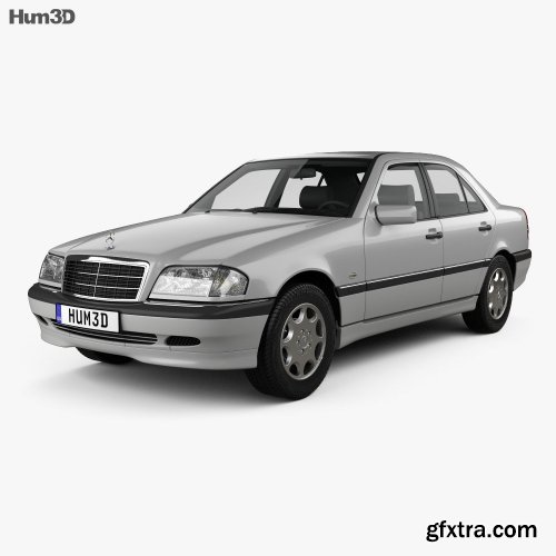 Mercedes-Benz C-Class (W202) sedan 1997 3D model