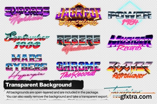 CreativeMarket - 80s Text and Logo Effects Vol.5 5226111