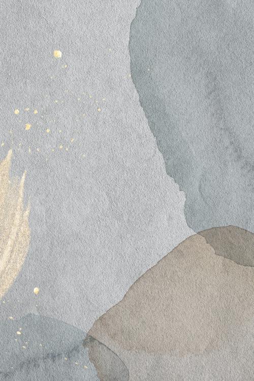 Gold splatter on watercolor background illustration - 2040963