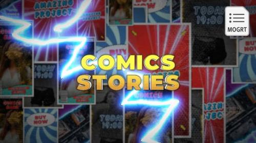 Videohive - Comics Instagram Stories - MOGRT