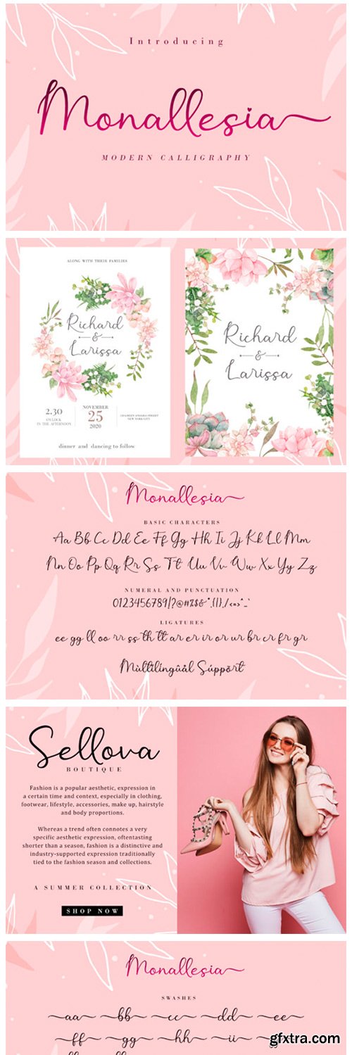 Monallesia Font