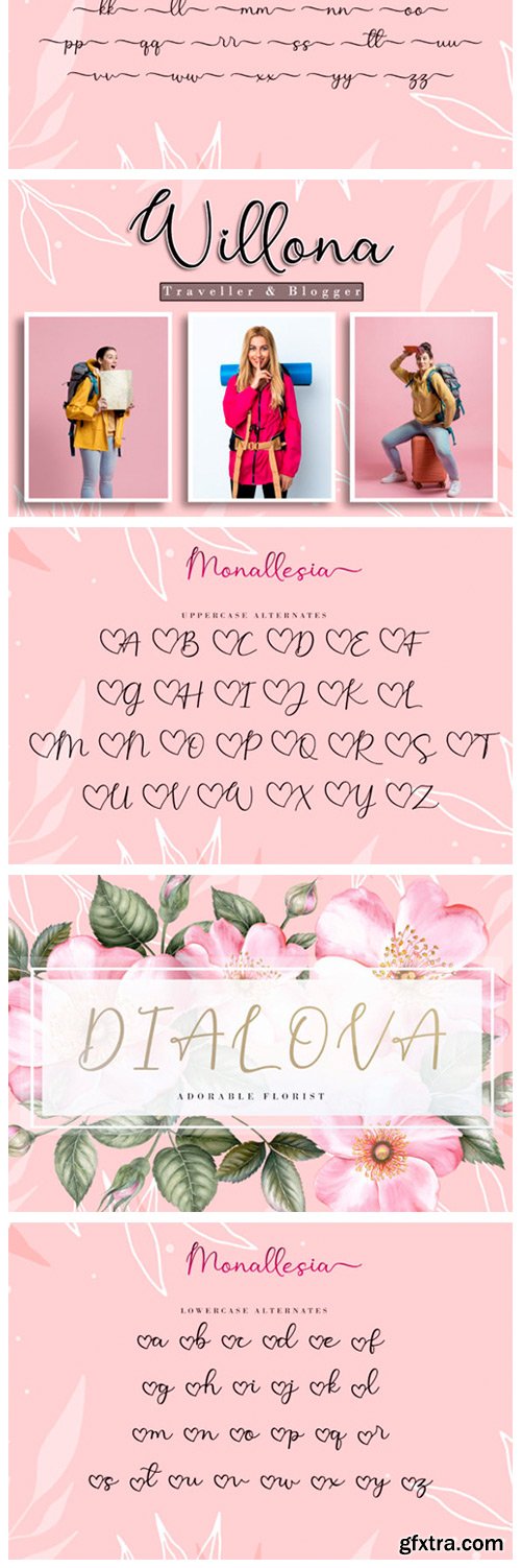 Monallesia Font