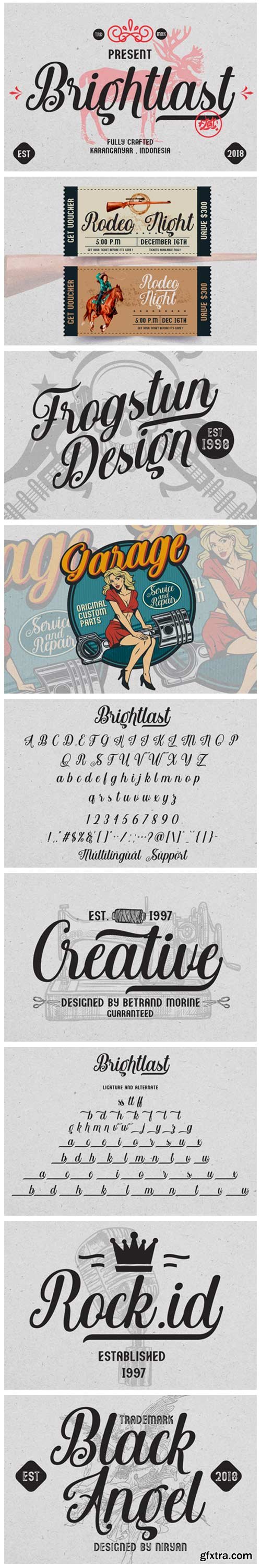 Brightlast Font