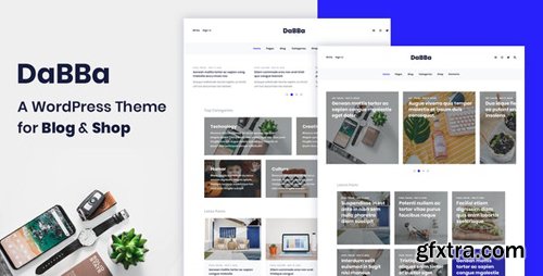 ThemeForest - Dabba v1.0.7 - A WordPress Theme For Blog & Shop - 23213008