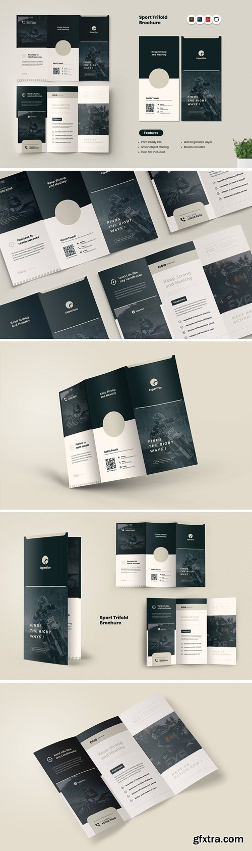 Sport Trifold Brochure