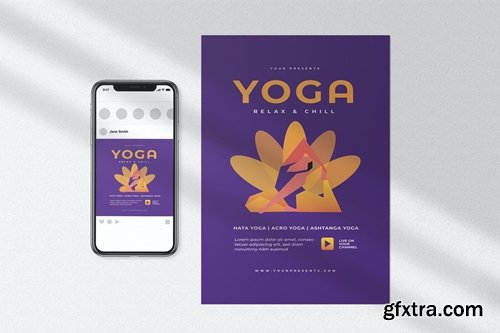 Yoga Class Flyer